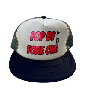 Trucker Hat Golf Cap OS One Size Funny District Snapback Pop by Fore Camo Y2K